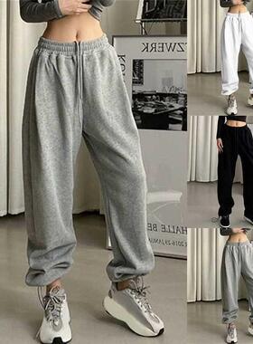 Women pants Black Jogging Sweatpants Women for pants Baggy S