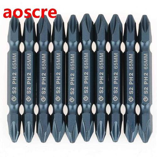 10 Pcs Screwdriver Bit Sets, 1/4 Inch Hex Shank Magnetic Sc