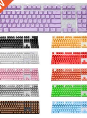 104pcs/set Universal Mechanical Keyboard Keycap Ergonomic Ba