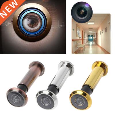 220 Degree Wide Viewing Angle Door Viewer Privacy Cover Secu