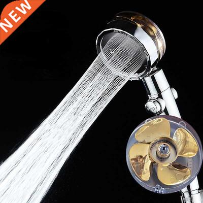 Shower Head Water Saving High Preassure Turbo Propeller Flow