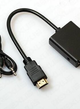 Hdmi TO VGA with .5mm Plug Audio Cable Adapter Converter
