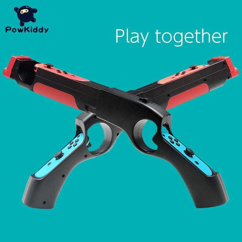 POWKIDDY For Switch Game Gun Controller Compatible For Swit