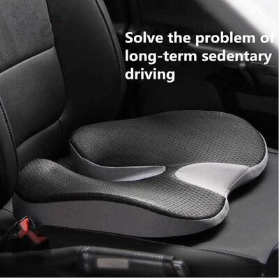 Cushion Non-Slip Orthopedic Memory Foam Coccyx Cushion for T