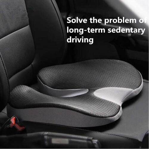 Cushion Non-Slip Orthopedic Memory Foam Coccyx Cushion for T