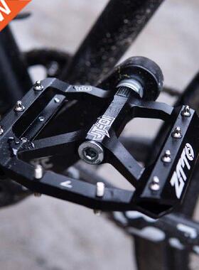 ZTTO Bicycle Flat Pedal L7U Bearing Anti-slip Solid Color