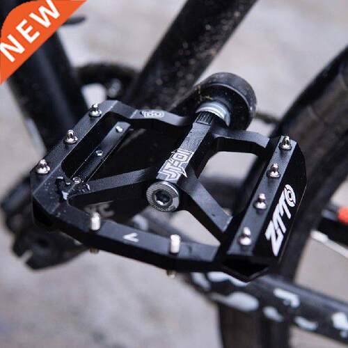 ZTTO Bicycle Flat Pedal L7U Bearing Anti-slip Solid Color