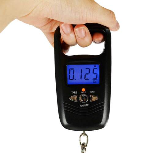 Scale Hook Fish Weight Mini Hanging Scale Pocket Portable 50