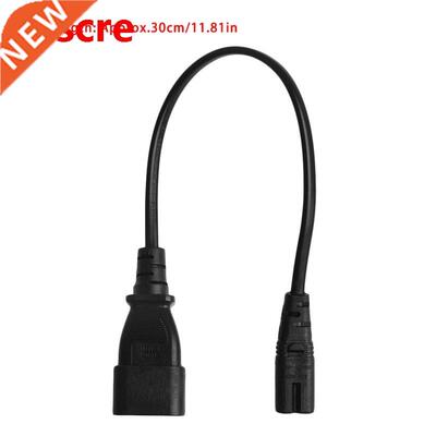 IEC 3-Pin Kettle C14 Male To C7 Female Converter Adapter Cab