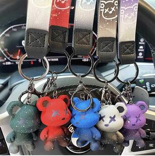 2022 Cartoon Bear Doll Key Chain Pendant Car KeyChain Pendan