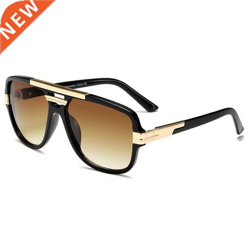 Brand Design Fashion Men Sunglasses Vintage Male Square Sun