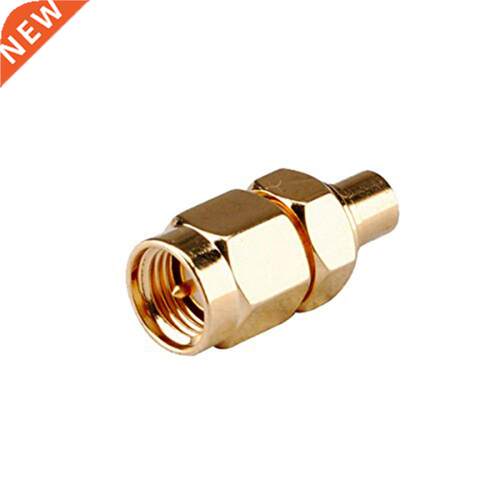 SMA Male Plug to MCX Male Straight RF Adapter Coax Connector