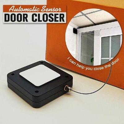 1Set Punch-free Automatic Sensor Door Closer Automatically