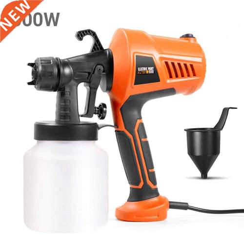 500W Paint Sprayer Portable Electric Sprayer Gun Detachable