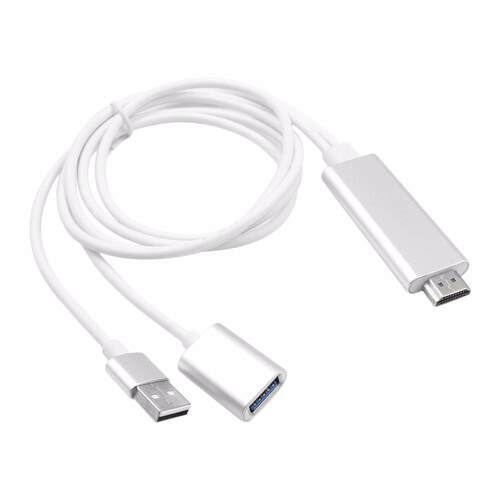 USB Type-C to HDMI Cable 1080P HD Speed HDMI Cable Male-Fema