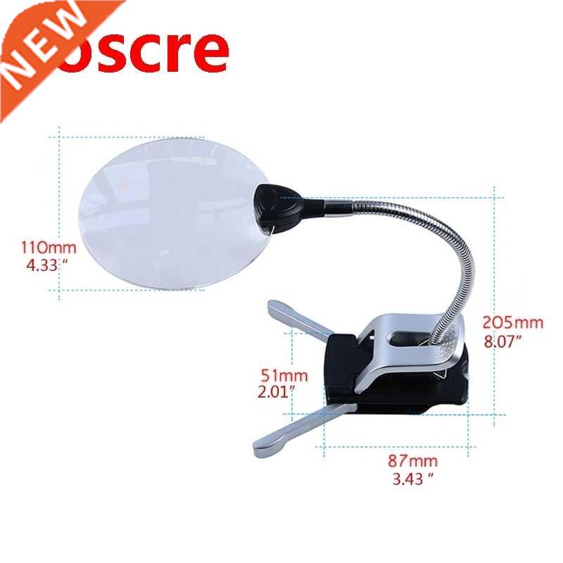 3 In1 Vertical Magnifier Desktop Reading Repair Magnifier Ha