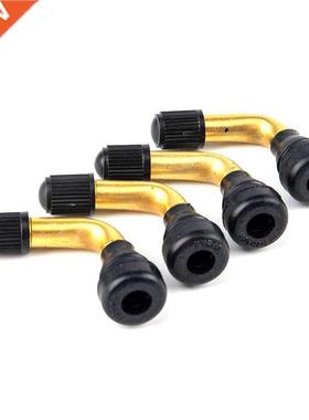 4PCs Rubber Angle Valve For Tubeless Tires Nipple For Tubele