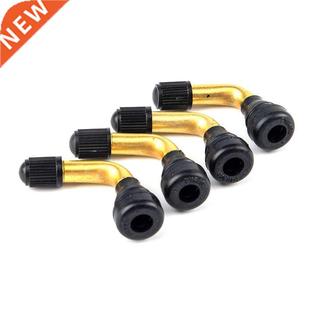 4PCs Rubber Angle Valve For Tubeless Tires Nipple For Tubele