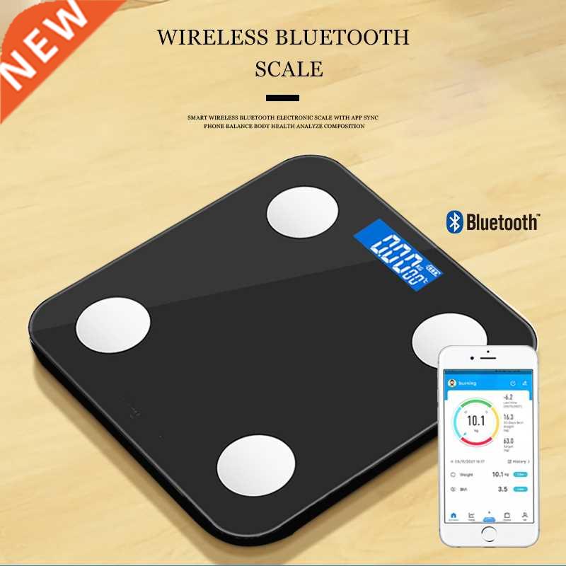 Bathroom Body Scale Bluetooth Electronic Floor Scales With W