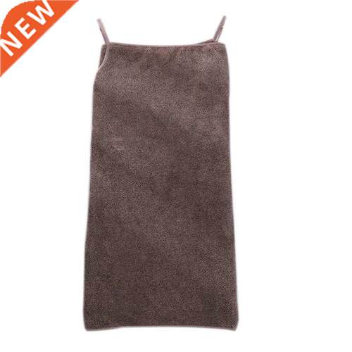 Wearable Microfiber Bathrobe Woman Shower Female Soft Bath T