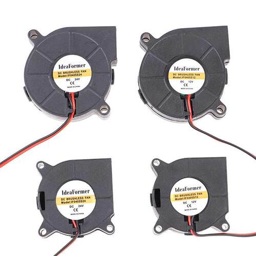 4020/5015 Blower Cooling Fan 12V/24V 2Pin XH2.54 Terminal Ca
