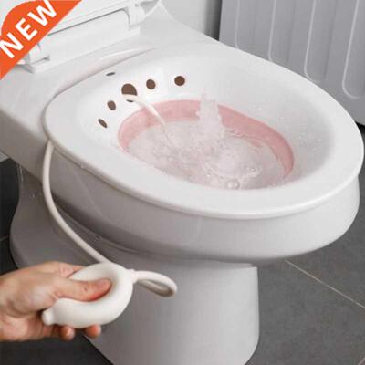 Folding Toilet Sitz Bath Bidet Flusher Special Wash Basin