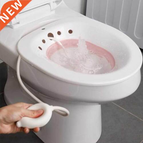 Folding Toilet Sitz Bath Bidet Flusher Special Wash Basin