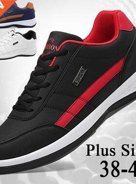 Men Leather Shoes Sneakers Trend Casual Shoe Italian Breatha