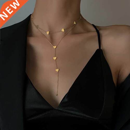 16L Stainless Steel New Fashion Upscale Jewelry 2 Layer Lov