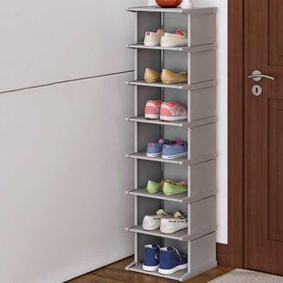 Standing Shoe Rack Dustproof Shoes Cabinet Assemble Shoe Org