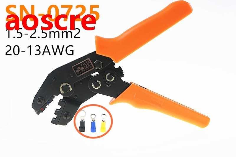 SN-0725 crimping pliers 1.5-2.5mm2 20-13AWG european style f