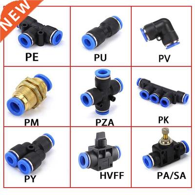 Pneumatic Fitting Tube Connector Fittings Air Quick Water Pi