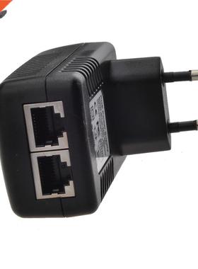 48V POE Injector Ethernet CCTV Power Adapter 0.5A 24W,POE Pi