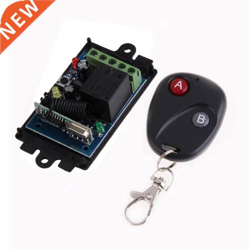 DC 12V RF Remote Control Swtch Recever 2Ch Buttons Remote