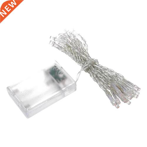 30 LEDs Powered String Lights Red Stripe for Wedding Party C