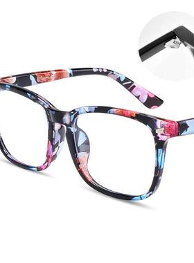 Anti blue light goggles glasses square computer glasses plai