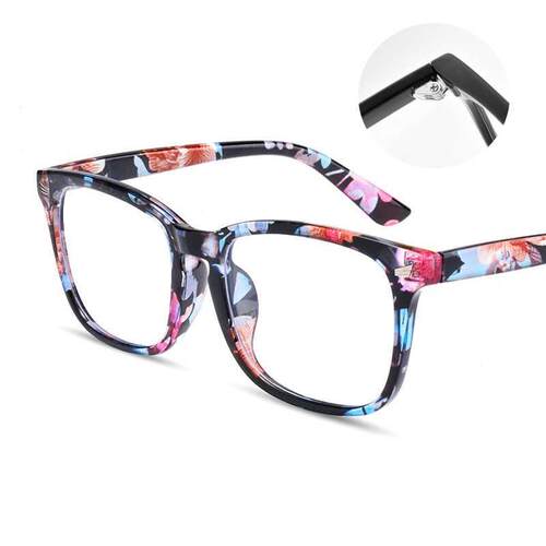 Anti blue light goggles glasses square computer glasses plai