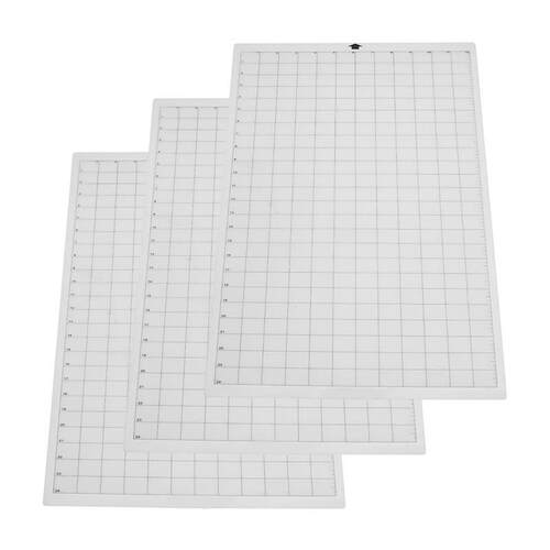 3Pcs Replacement Cutting Mat Transparent Adhesive Mat With M