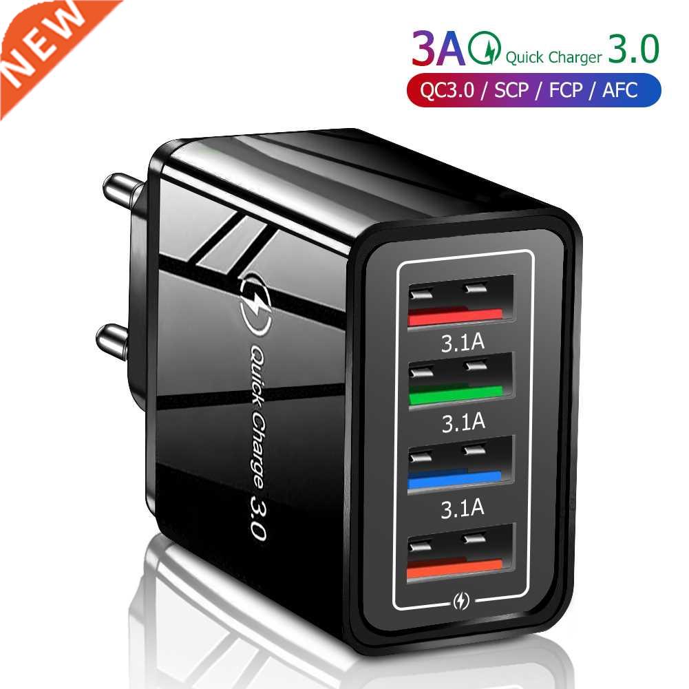 Quick Charge 4.0 USB Charger Universal 4 Port Fast Charging