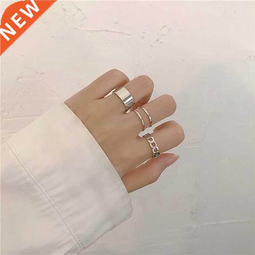 Hip Hop Cross Ring On Finger Chains Adjustable Jewelry Rings