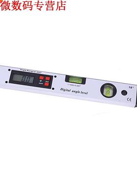 Electronic Digital Protractor 400mm Aluminium Alloy Angle Du