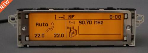 Screen support USB Dual-zone air Bluetooth Display yellow mo