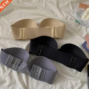 Women Sexy Strapless Bra Invisible Push Up Bras Underwear Se