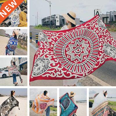 New 90x180cm Twill cotton Pareo Beach Cover-Ups Women Large