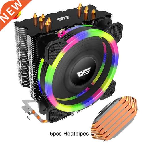 darkFlash 5 Heatpipes CPU Cooler Radiator Led RGB 280W Heat
