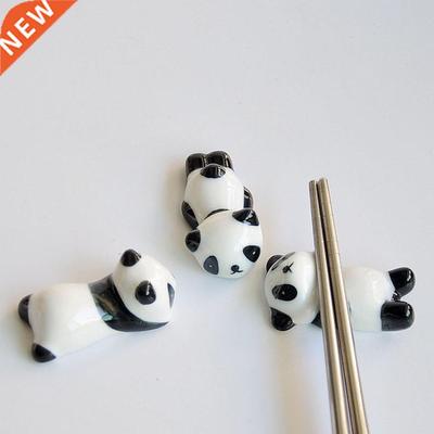 Hot New Cute Cartoon Panda Ceramic Chopsticks Holder Chopsti