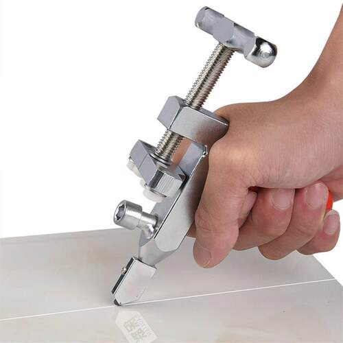 2 In 1 Glass Ceramic Tile Cutter with Knife Wheel Diamond