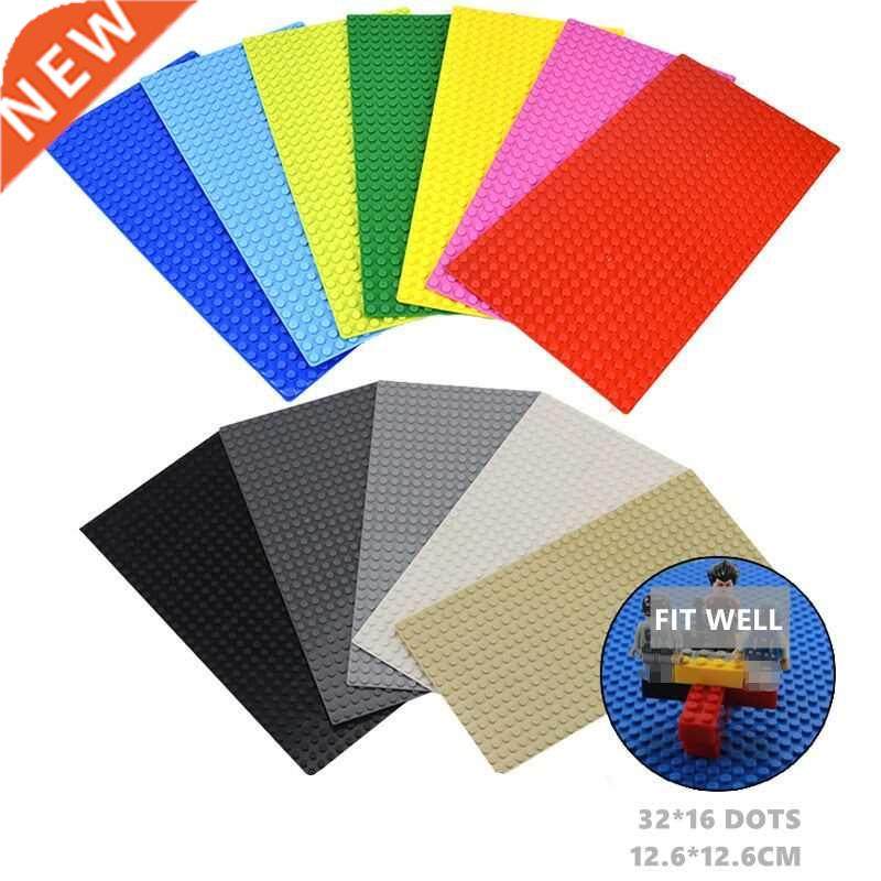 16x2 Classic Base Plates Plastic Bricks Baseplates Suitable