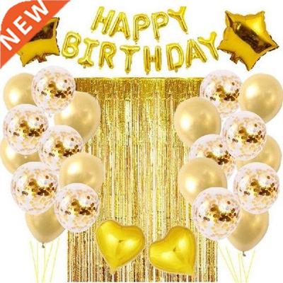 New 27Pcs/Set Blue Balloons Birthday Set Party Supplies