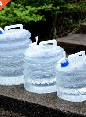 5L-15L Outdoor Collapsible Water Bag Camping Foldable Water